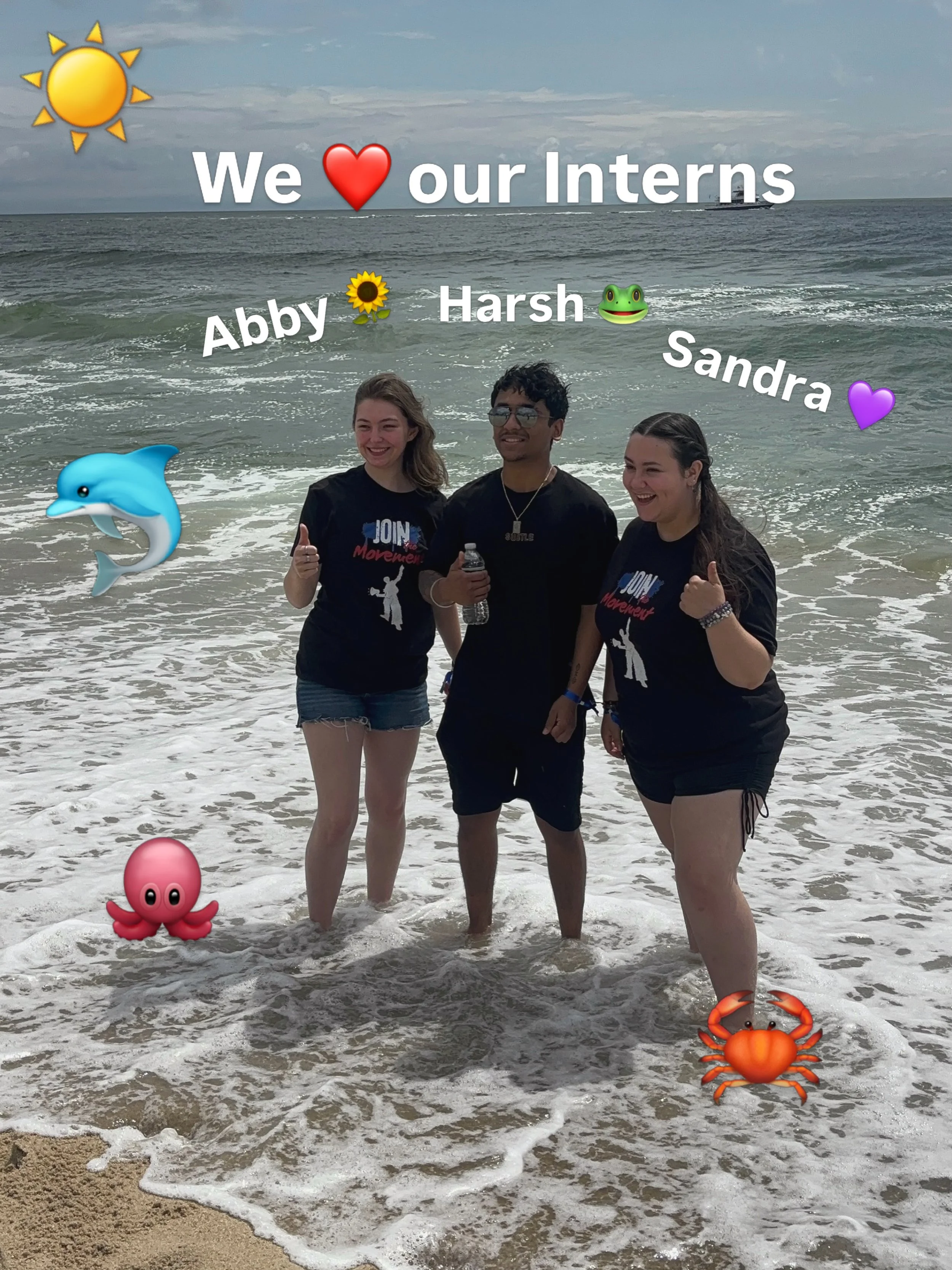 We heard it was national intern day 😍😍 in celebration we took our interns to the beach! Much love for this trio 🫶🤩🤙👏 

#intern #nationalinternday #beachday #workfromthebeach