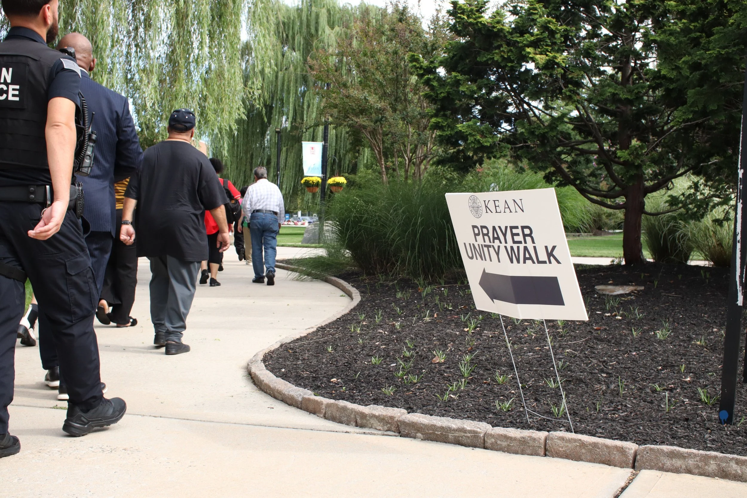 Always walking the walk with our partners at the Faith-Based Institute of Public Policy. The 9/11 Prayer walk was in remembrance of those affected by the 9/11 attacks&mdash;whether it was a life lost or a life changed forever, they were in our prayer