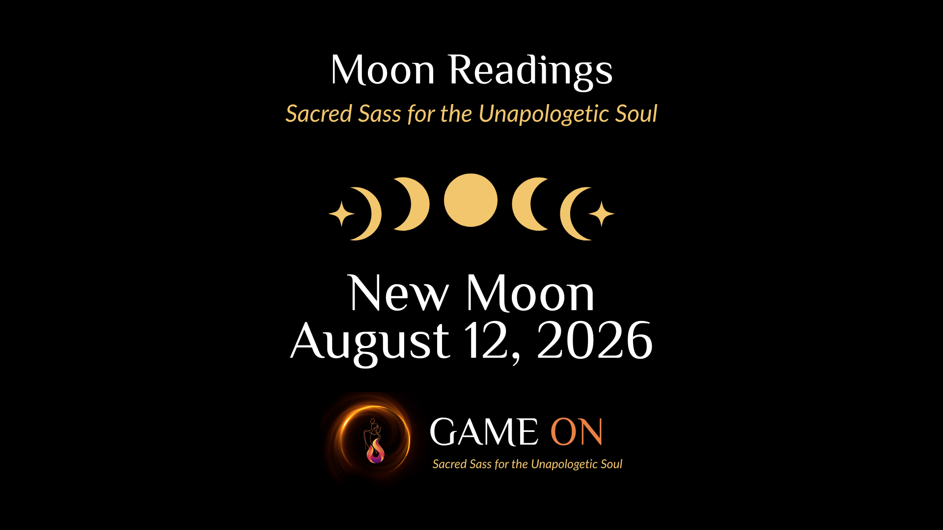 New Moon Reading — August 12, 2026 