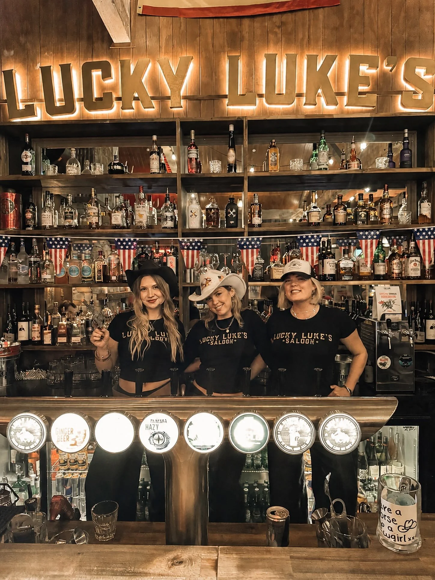 Trade the Monday blues for cowboy boots. 🤠

Lucky Luke&rsquo;s is pouring good times all week long.
