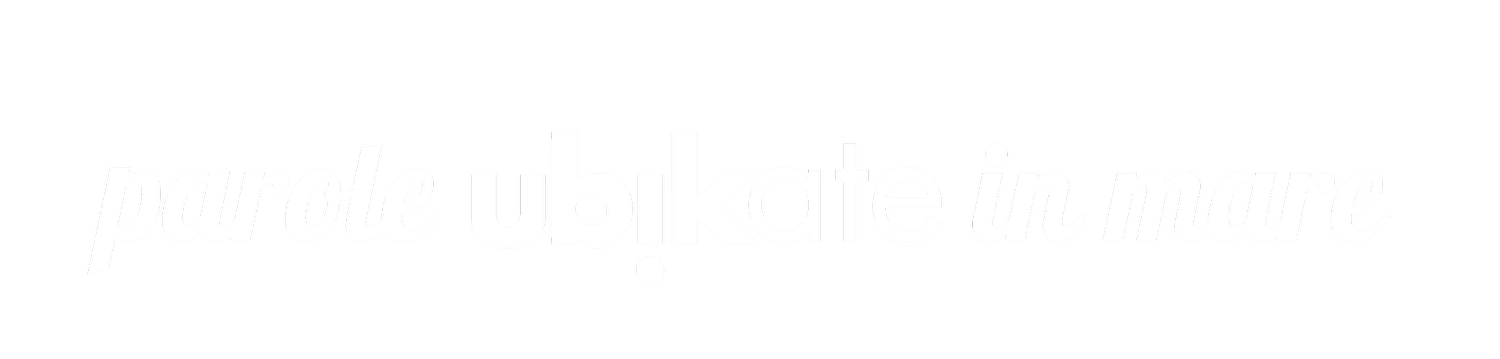 PAROLE UBIKATE IN MARE