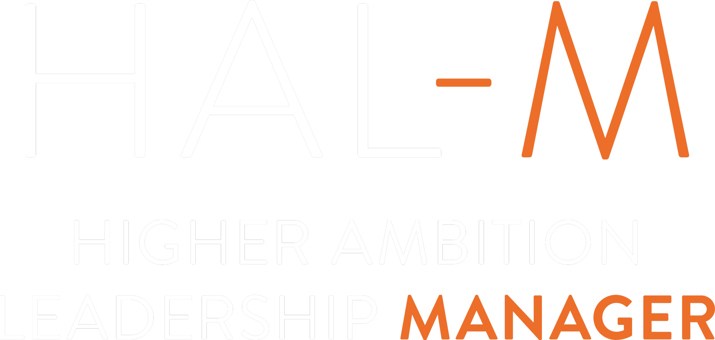HAL-M Higher Ambition Leadership Manager Logo