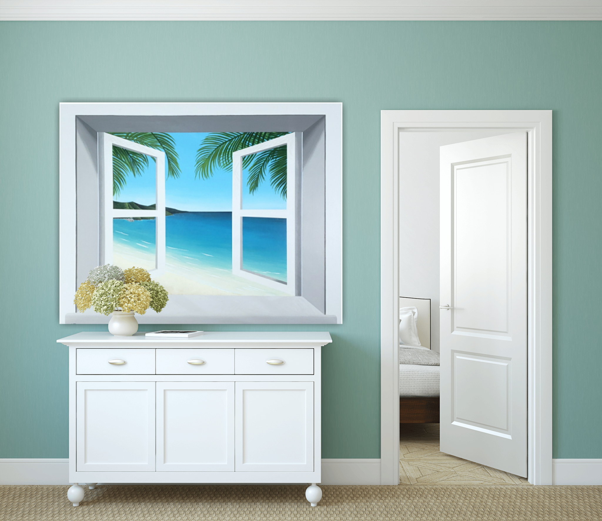 Unblockable View - Vinyl Wall Decal - Waitlist