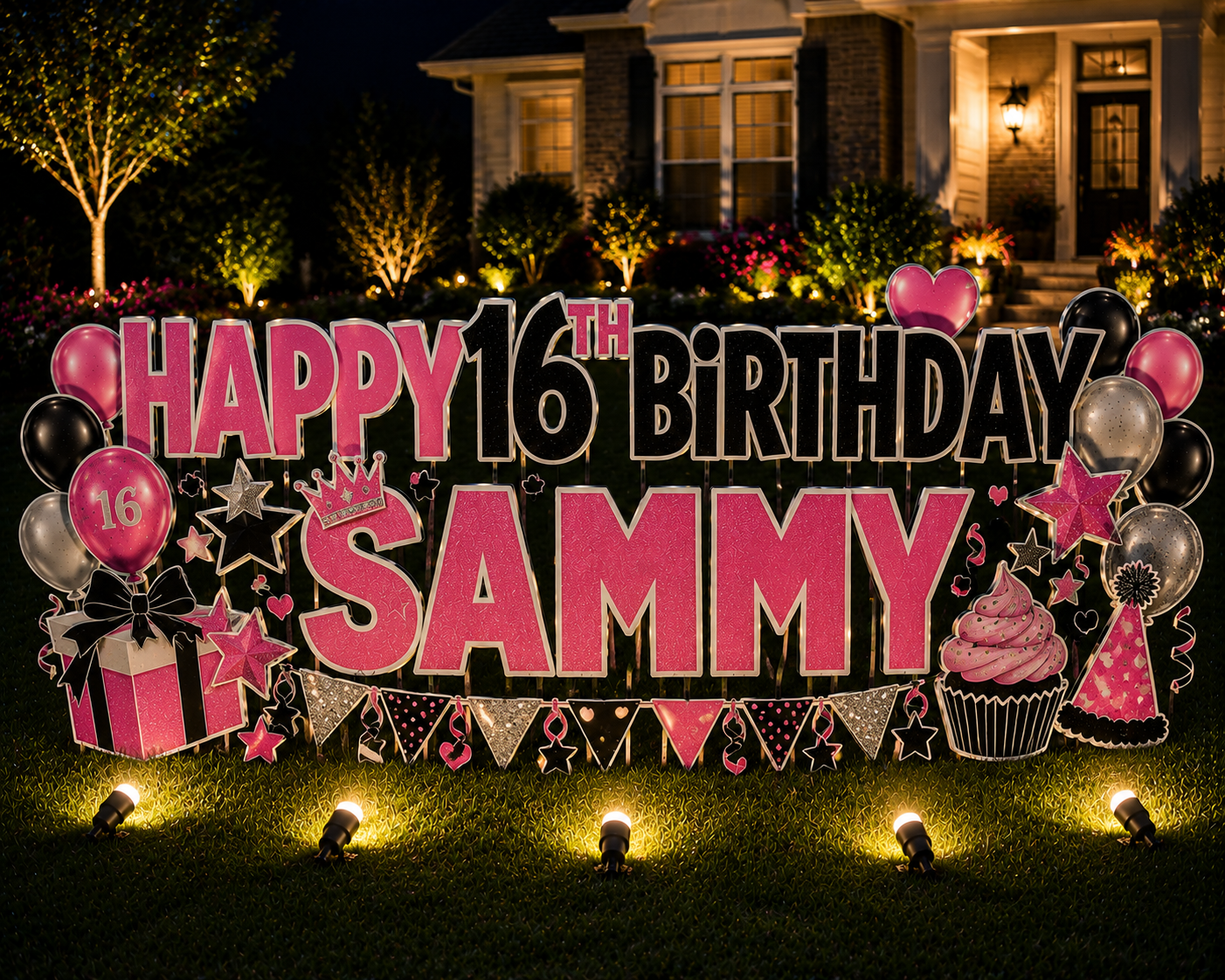 Happy Birthday Yard Greeting