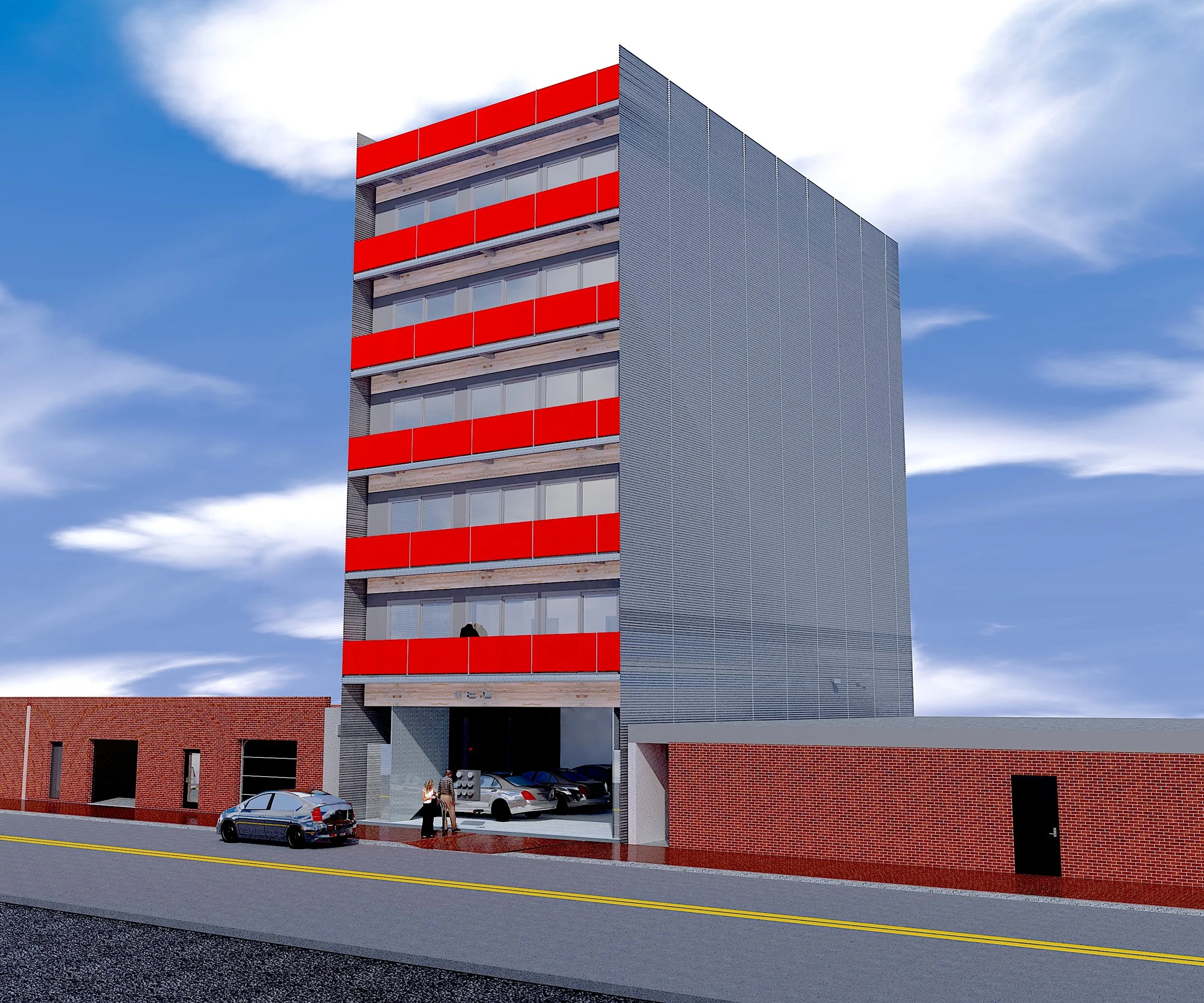 6 floor residential