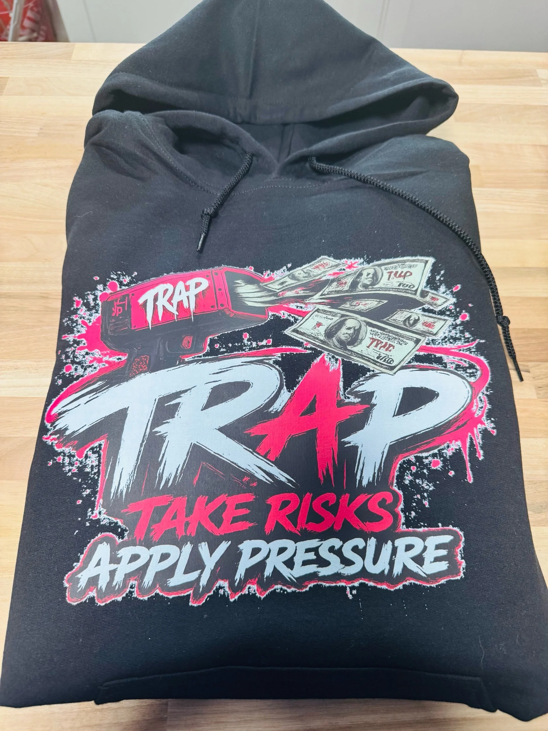 Pink Money G*n Trap Hoodie