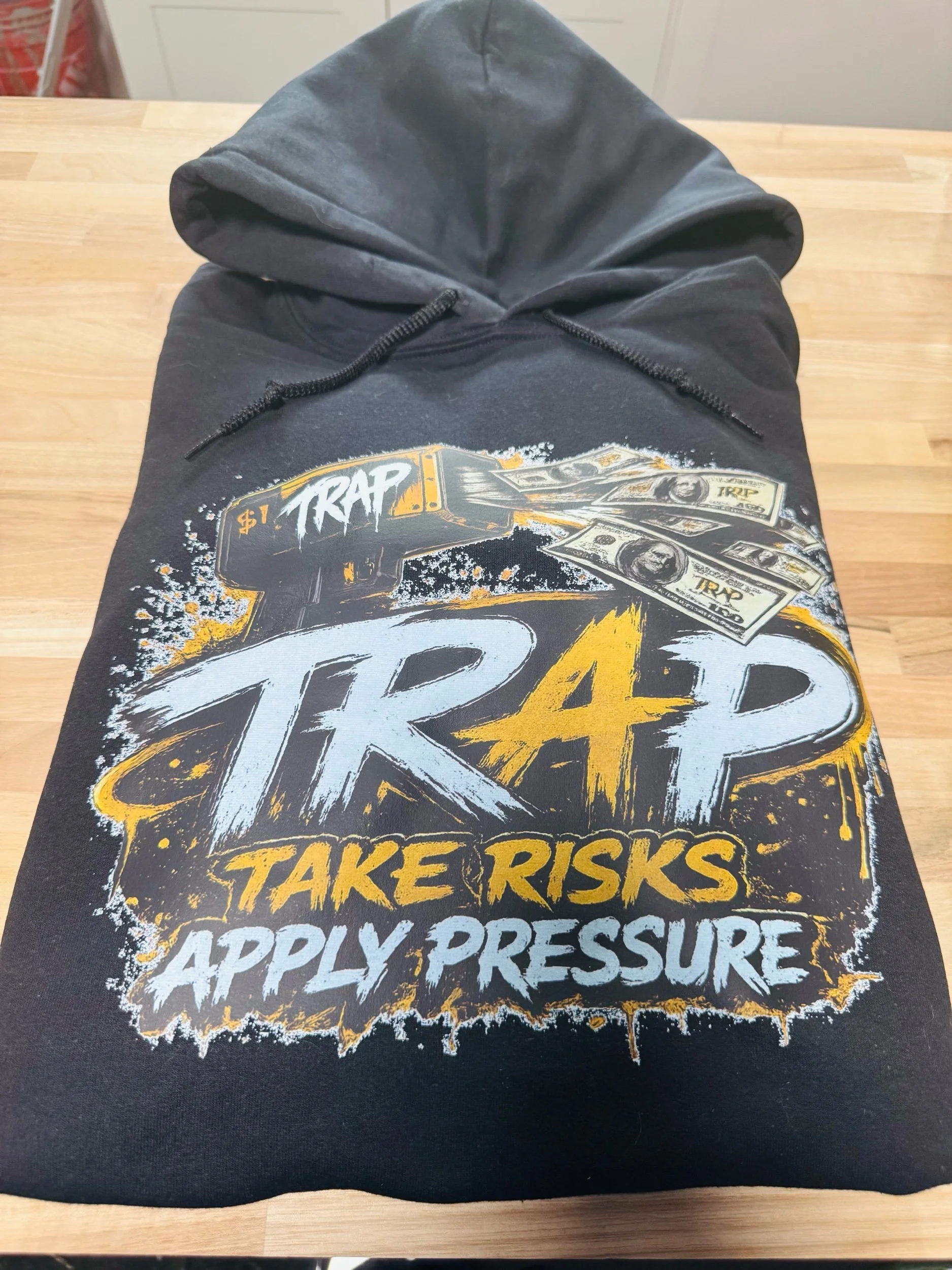 Gold Money G*n Trap Hoodie