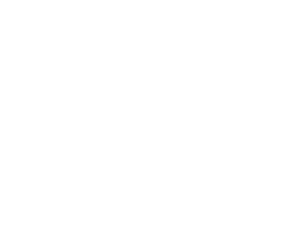 Black and white icon of a calendar with seven squares in a grid and two tabs at the top