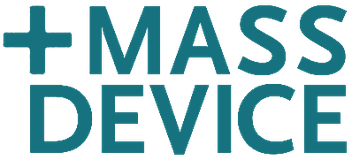 Logo of '+MASS DEVICE' in teal text with a plus sign.