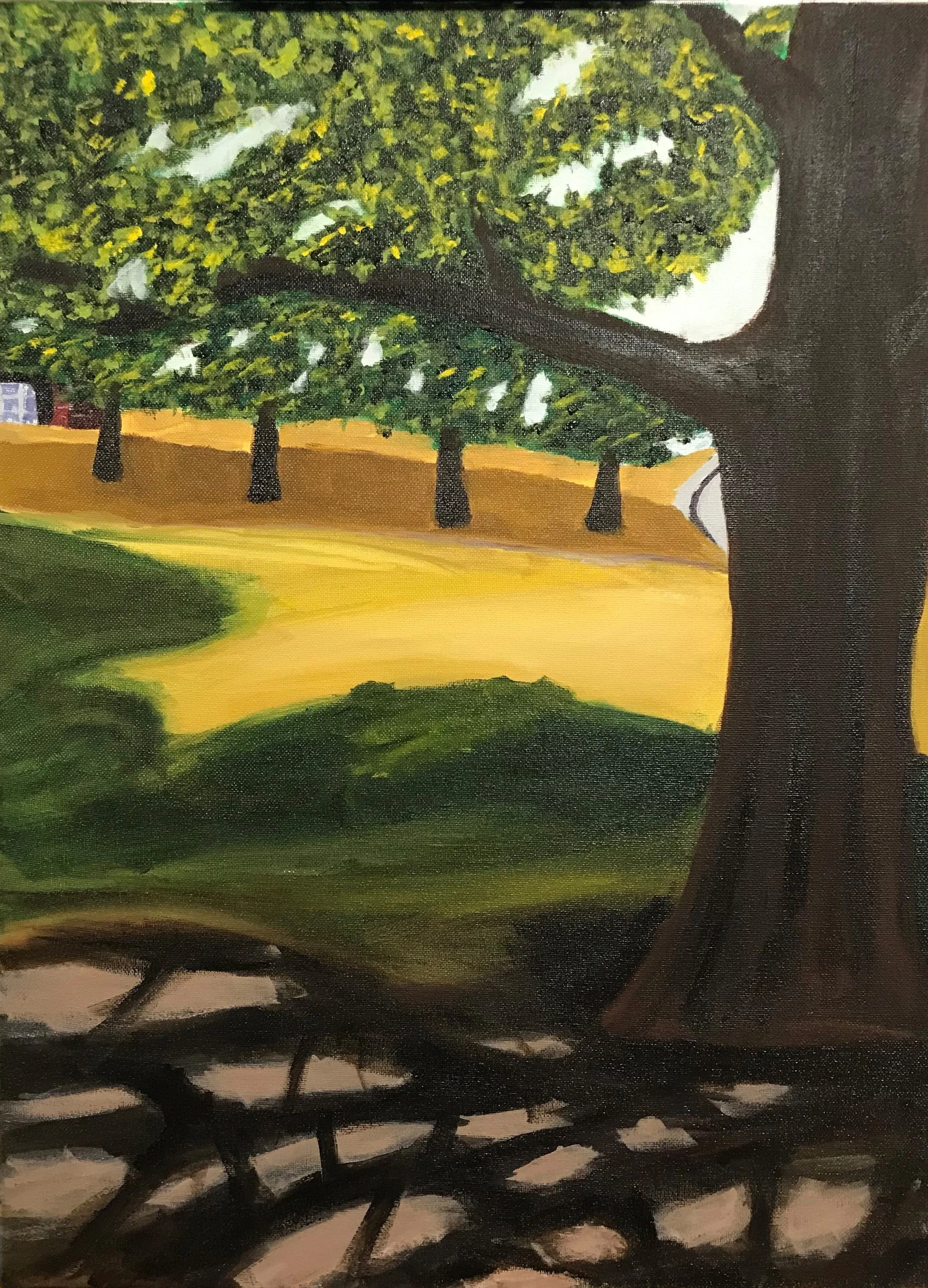 Second painting of the University of Tennessee at Martin's Campus