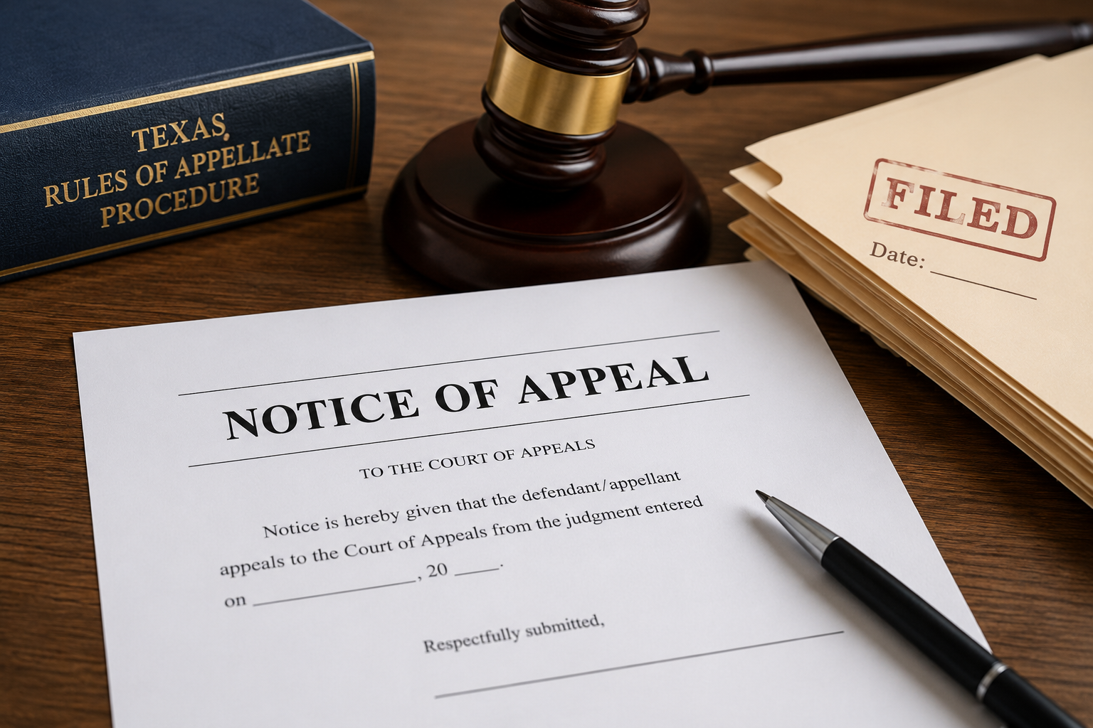 Notice of Appeal