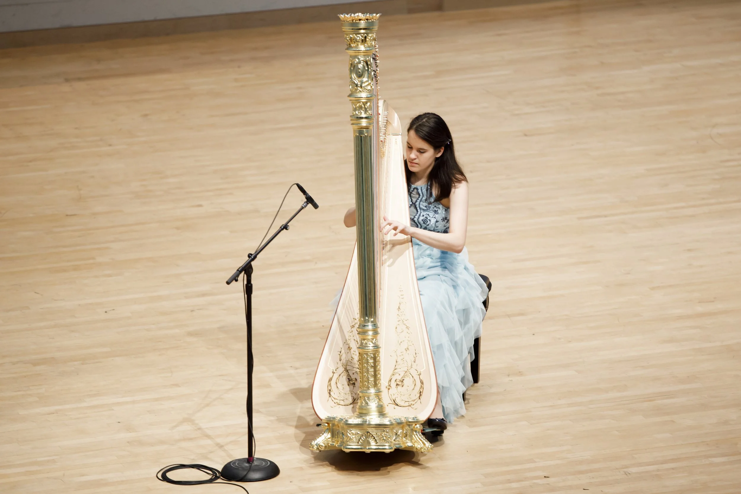 Lenka Petrovic, First Prize at International Harp Contest in Israel