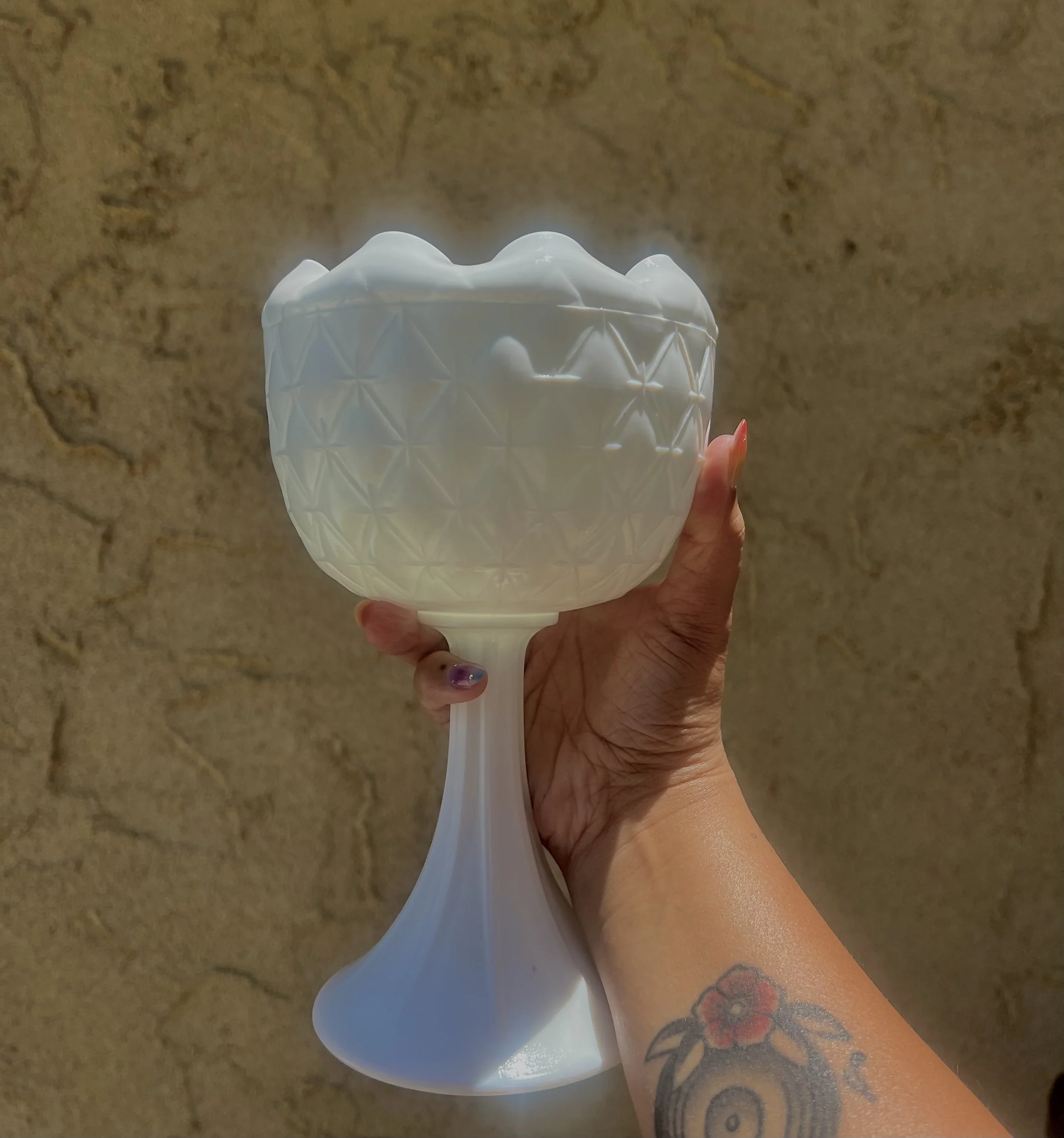 Vintage Mid-Century Indiana Milk Glass