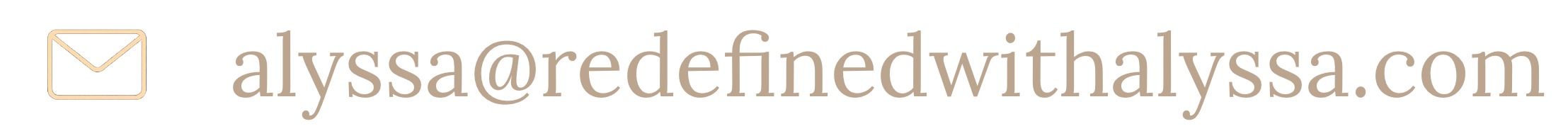 Contact Redefined with Alyssa women's fitness coaching.