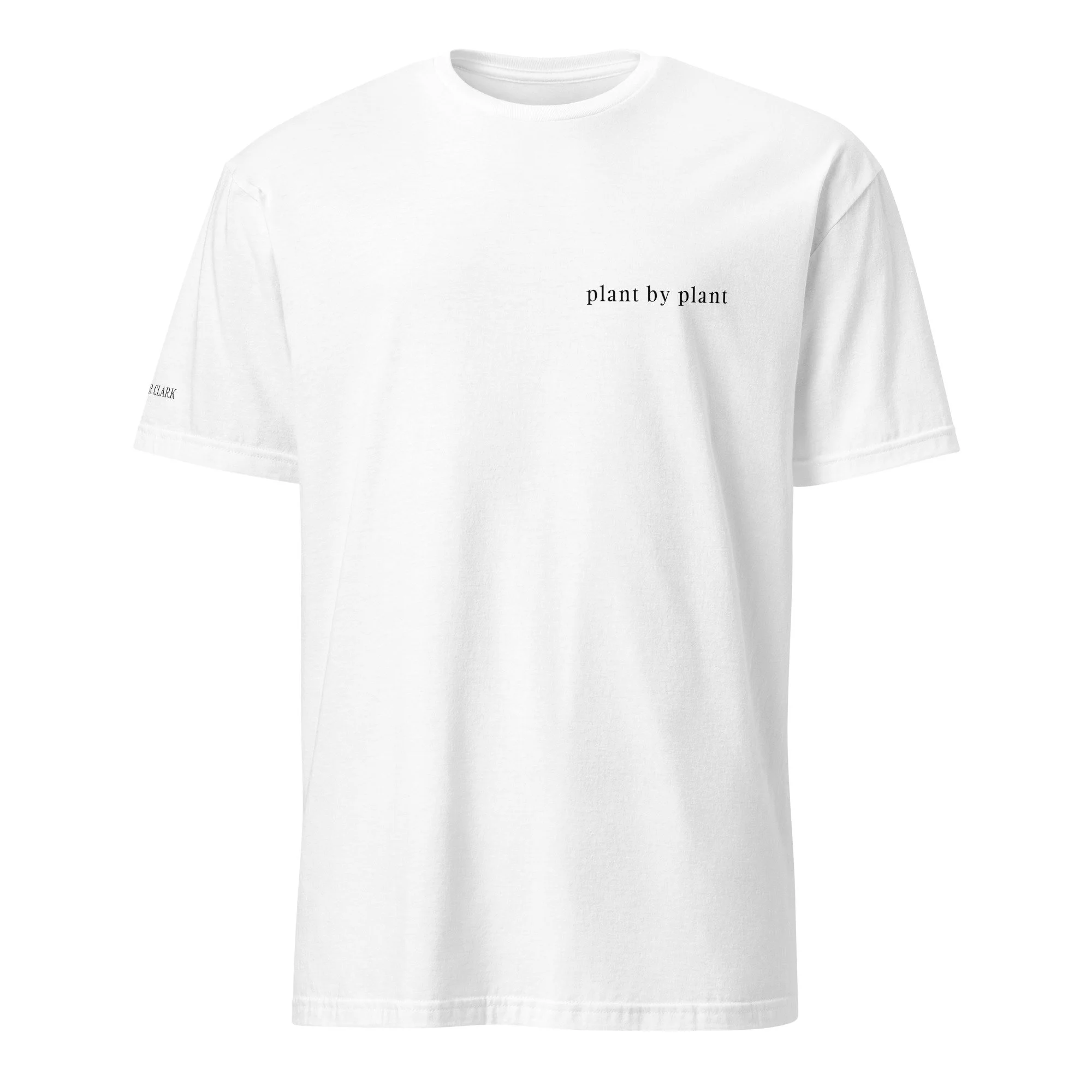 "plant by plant" t-shirt