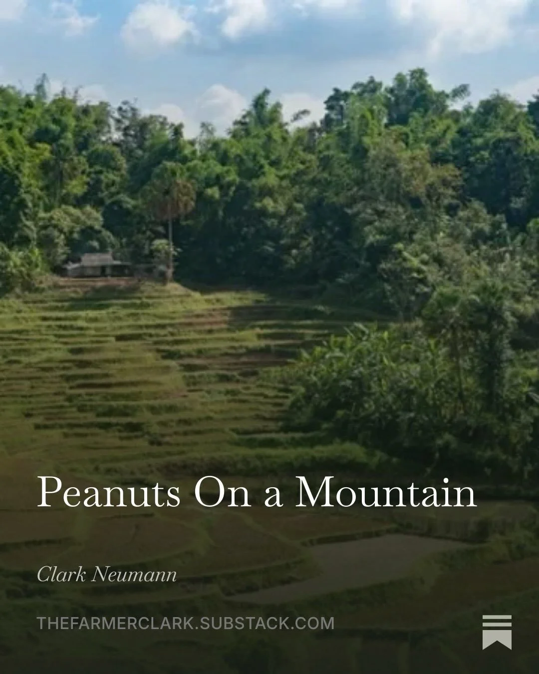 This week&rsquo;s writing is the story of a hike in Vietnam. 

Link to read is in my bio. If you want new writing straight to your inbox each week, hit subscribe!