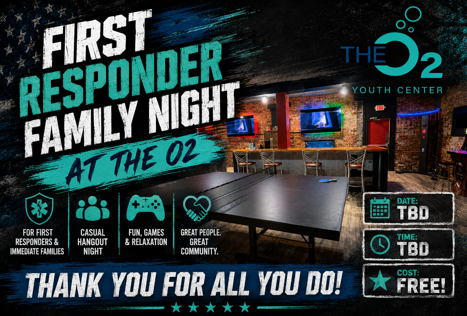 First Responder + Family Night at The O₂ (TBD)