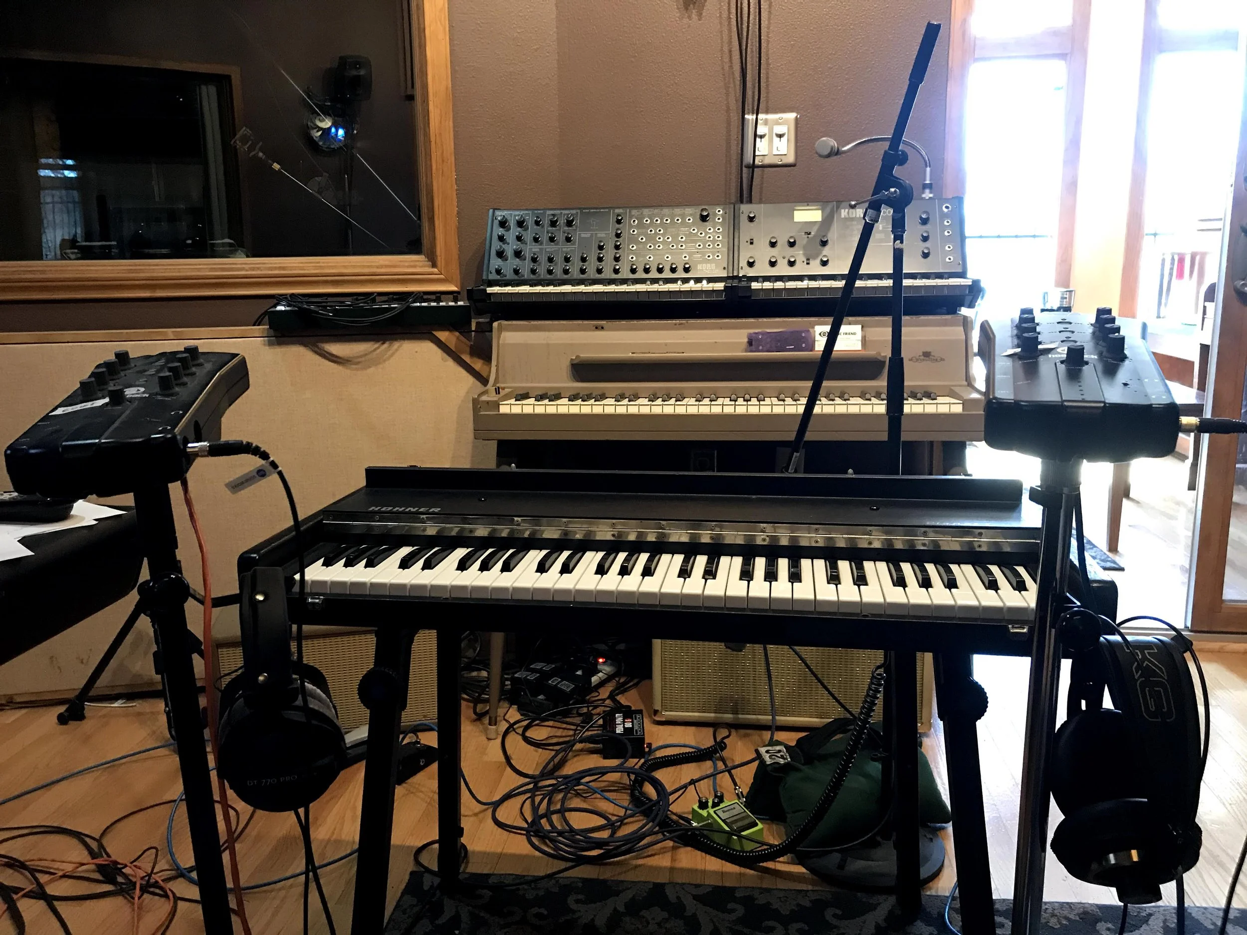 Keyboard recording day.
