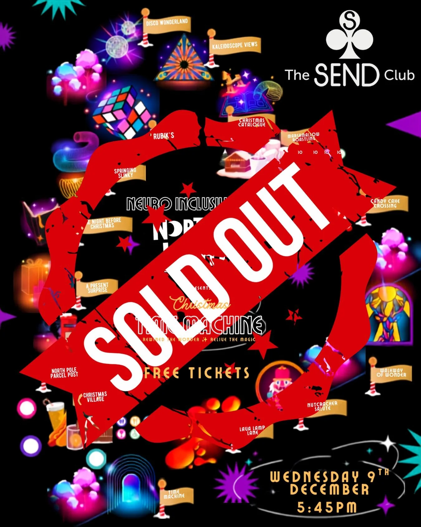 🎉 WOW WE&rsquo;RE SOLD OUT! 🎉

What an incredible response! ❤️ Over 120 people have messaged us and received their FREE tickets for our Christmas Time Machine event! 🎄✨

If you missed out, don&rsquo;t worry please send us a message to be added to 