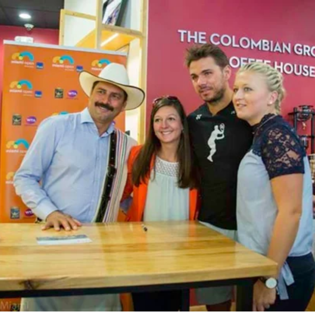Juan Valdez en el Miami Open: activación de marca en un escenario global del tenis