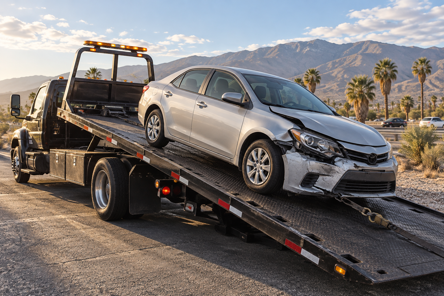 Accident towing