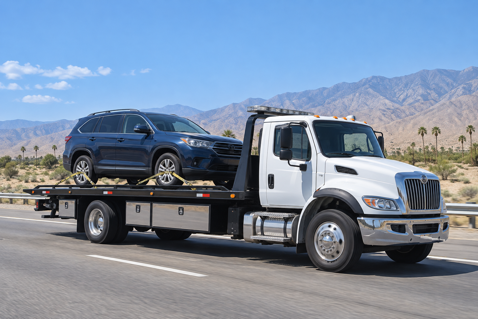Long-distance vehicle transport