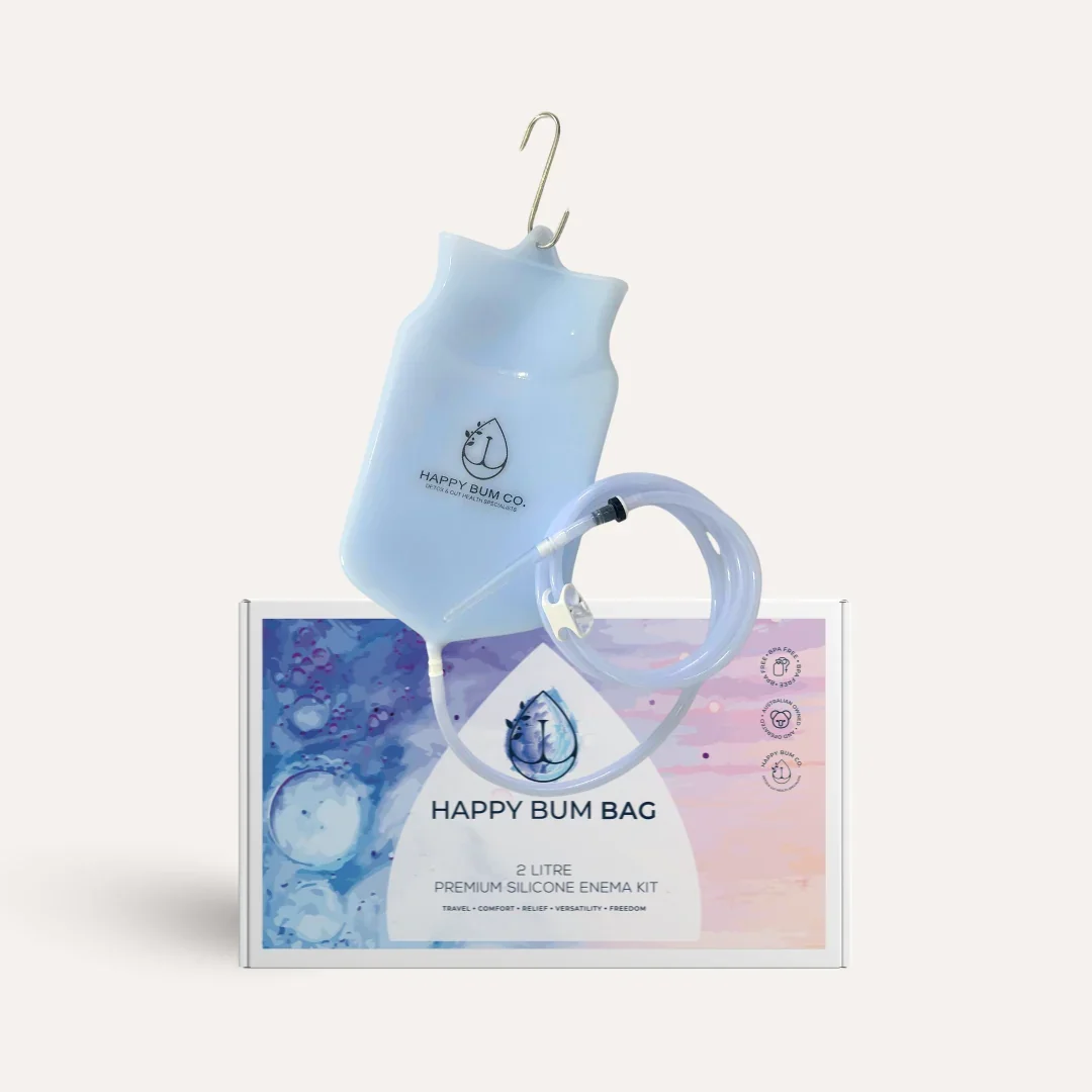 Happy Bum Bag - Silicone Enema Kit (NEW)