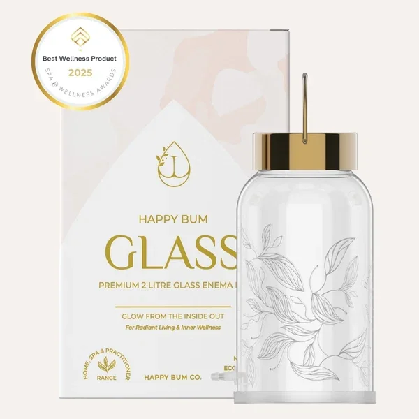 Happy Bum Glass Enema Kit (New Design)
