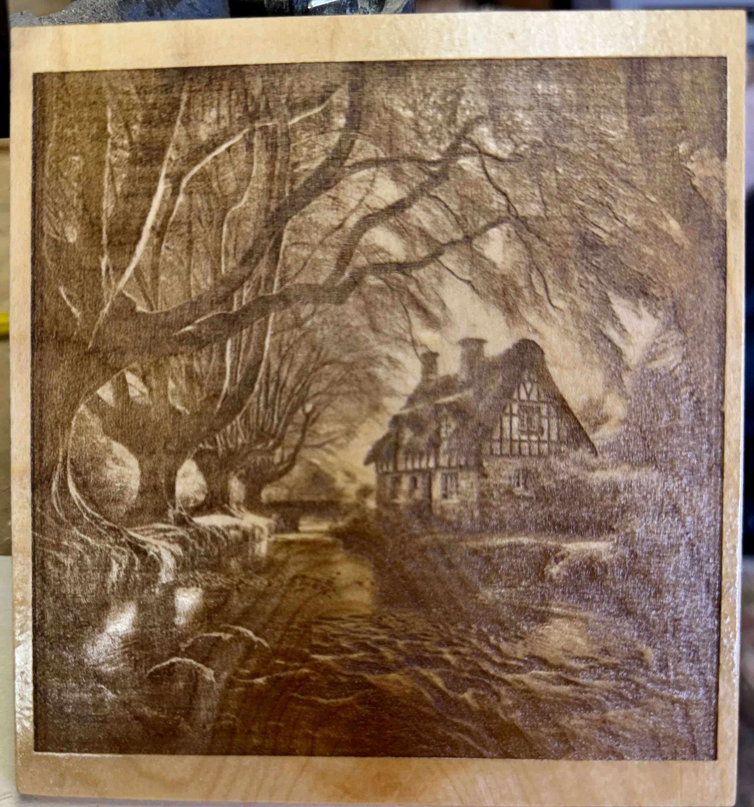 Cottage on creek
