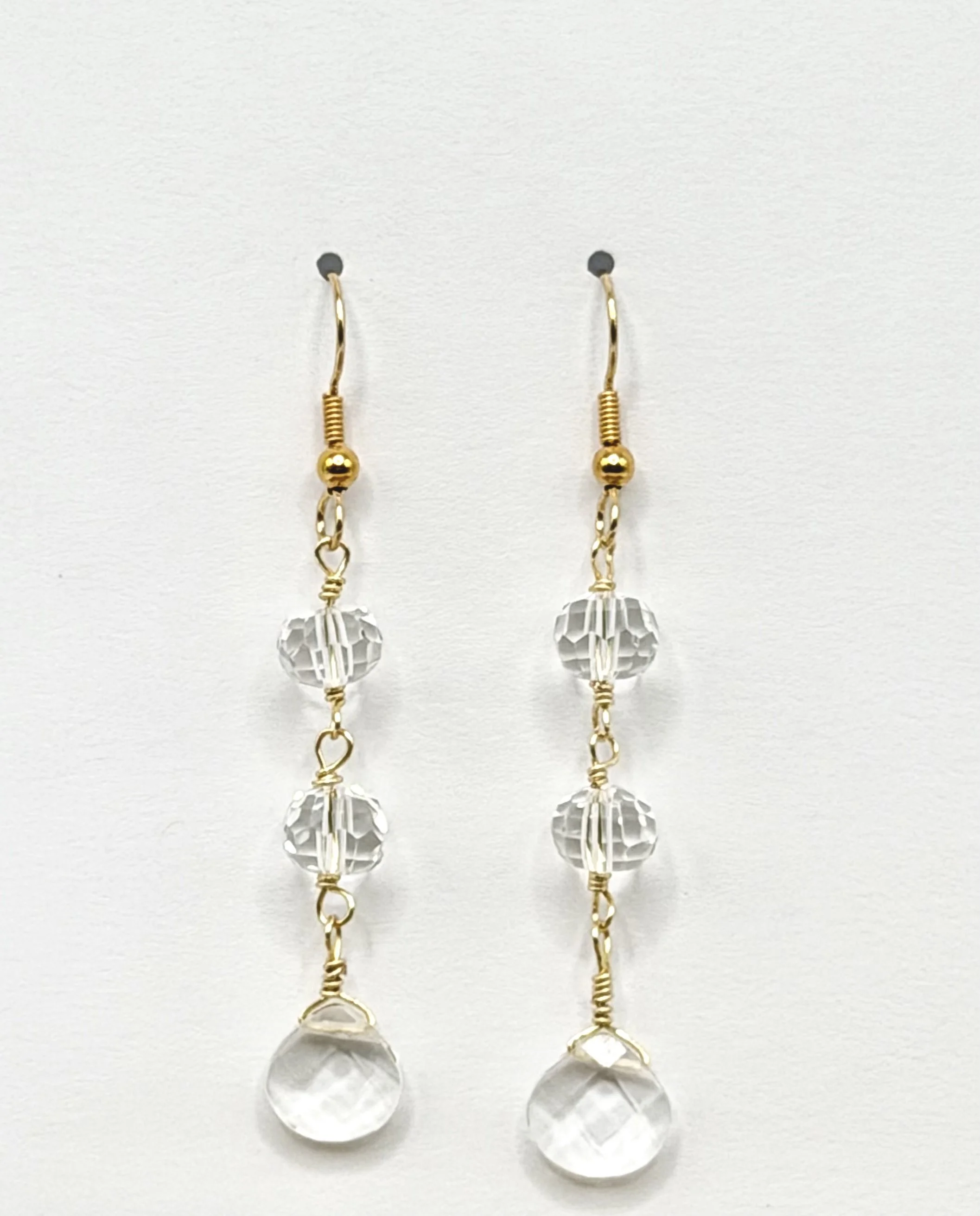 Crystal Quartz Earrings