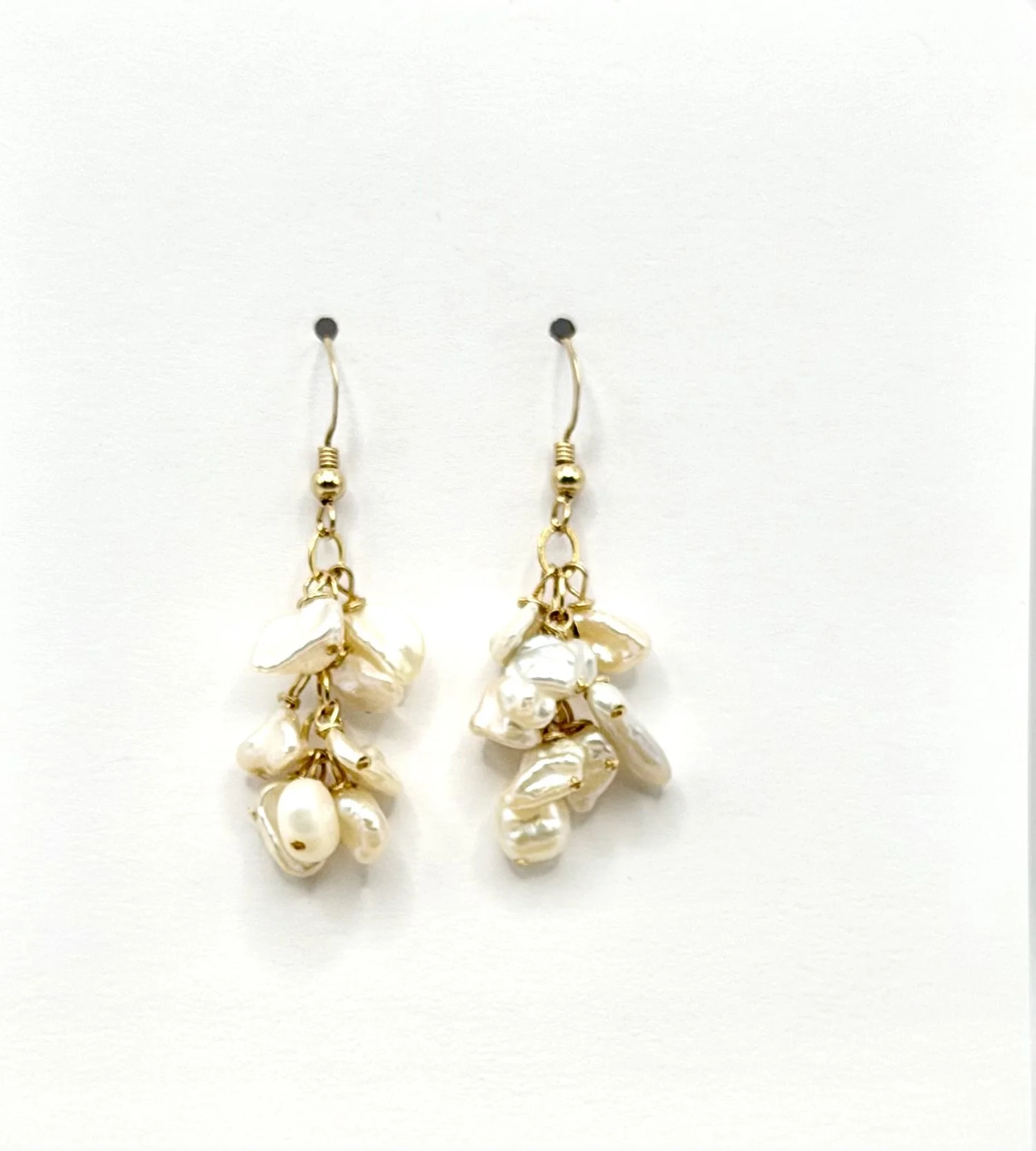 Keshi Pearl Earrings
