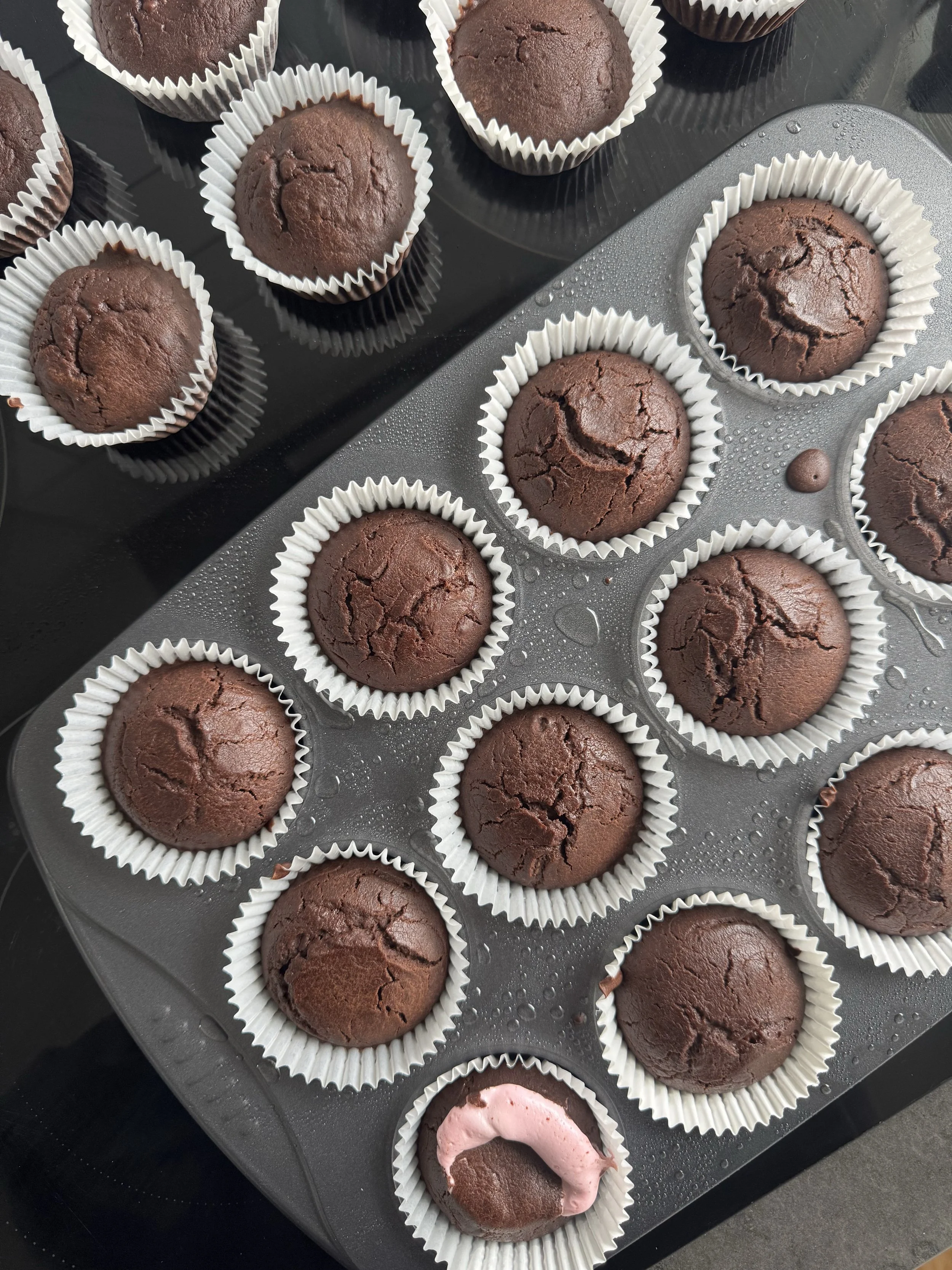 Power Up Choc Muffins