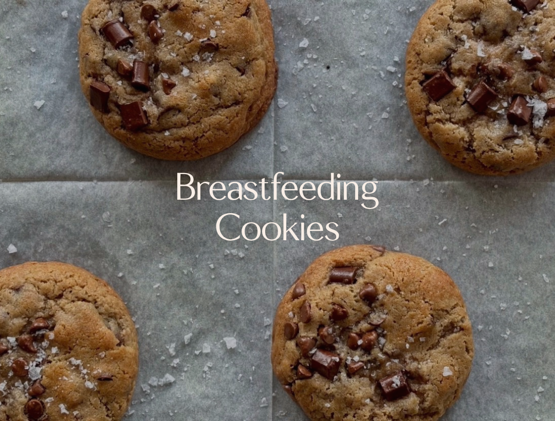 Breastfeeding cookies recipe by Femi Naturopathy, supporting postpartum and lactation health