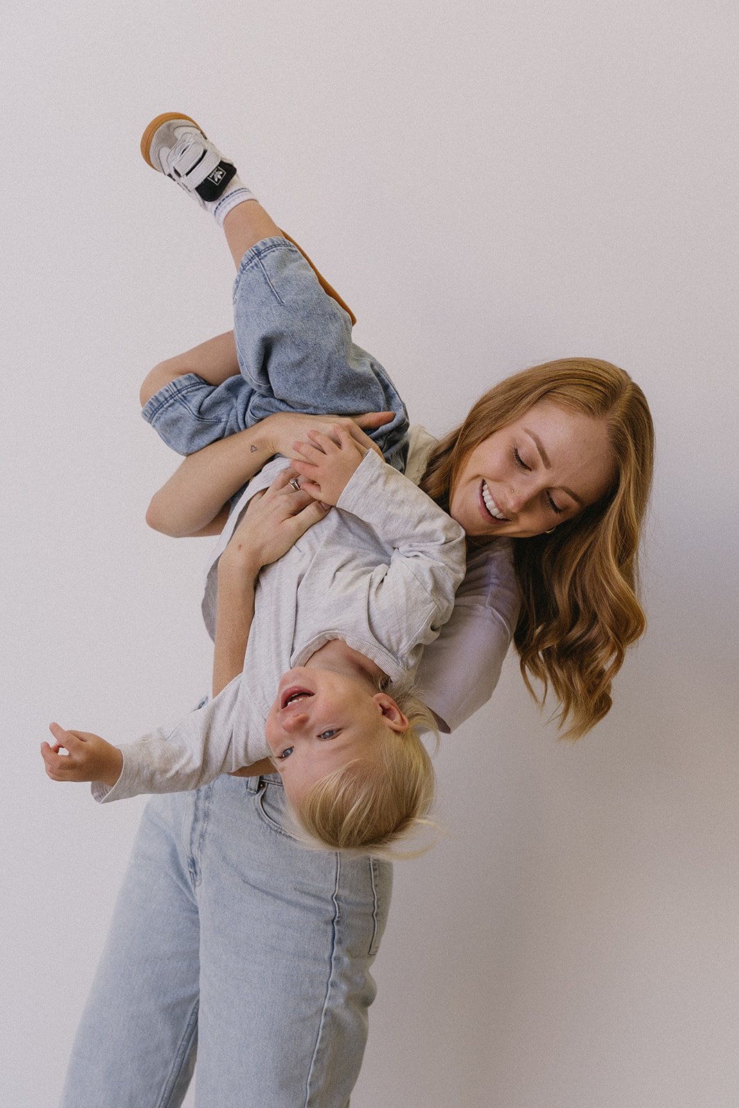 Women's health naturopath Allie Windsor with her son, reflecting her personal journey into motherhood