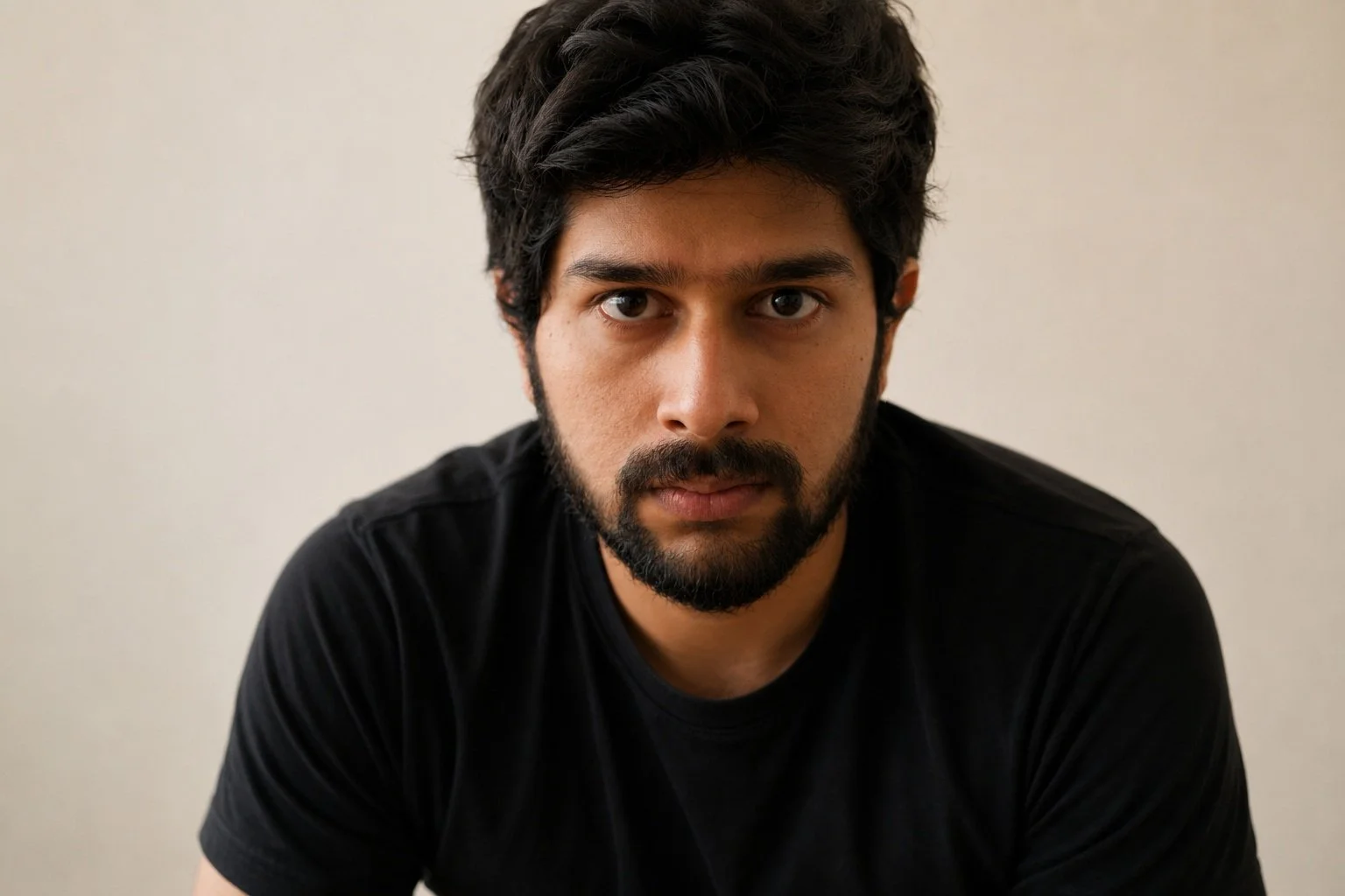 Portrait of Christopher Heshan, novelist and screenwriter