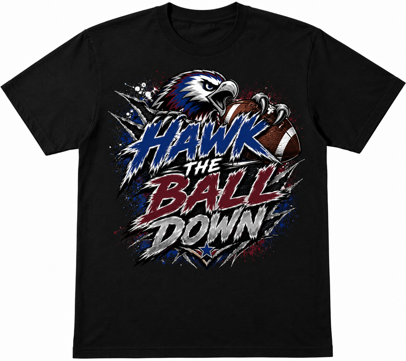 Hawk the Ball Down T-Shirt