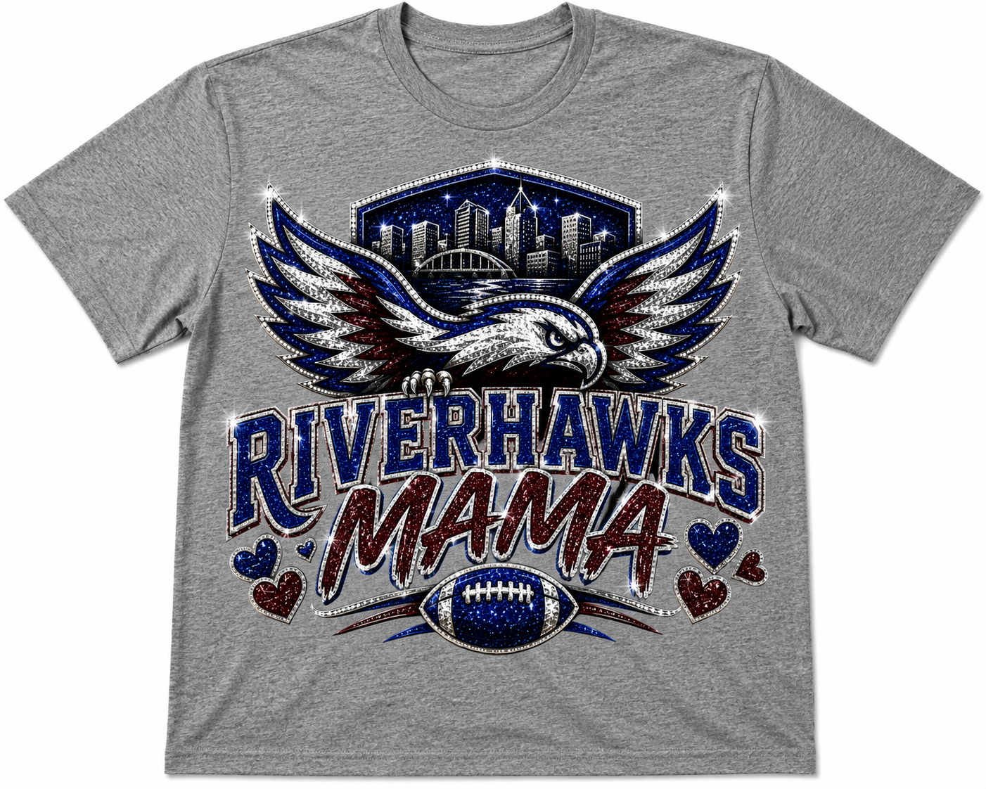 Riverhawks Mama/Dad T-Shirt