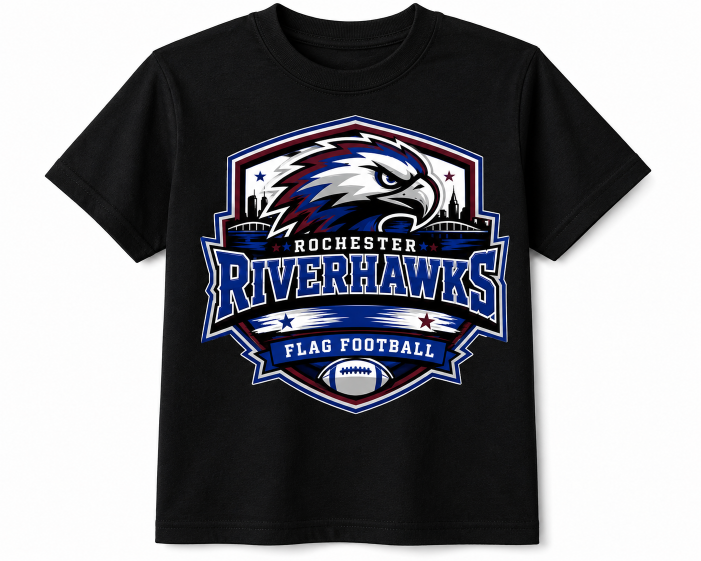 Riverhawks Football Youth T-Shirt