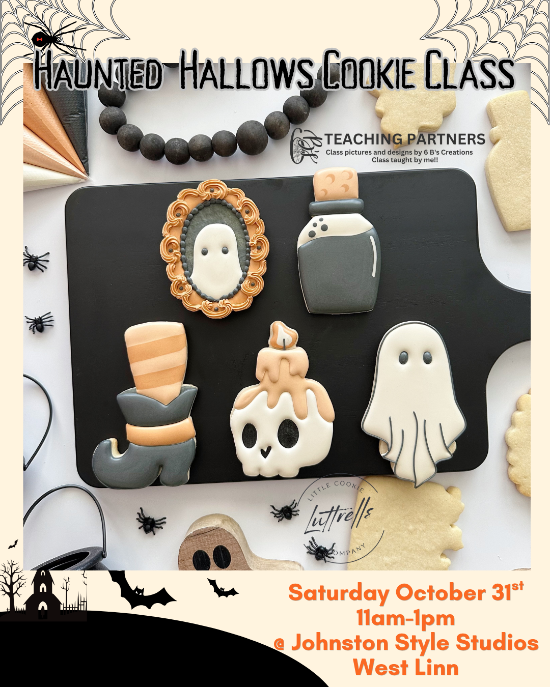Haunted Hallows Cookie Class - Oct 31