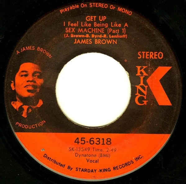James Brown | Get Up | 7-inch Vinly Record (USED)