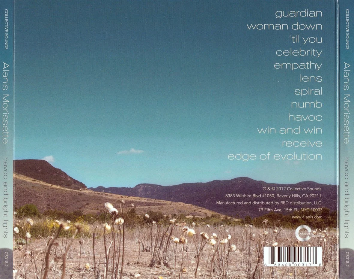 Alanis Morissette Havoc and Bright Lights CD Back.jpg