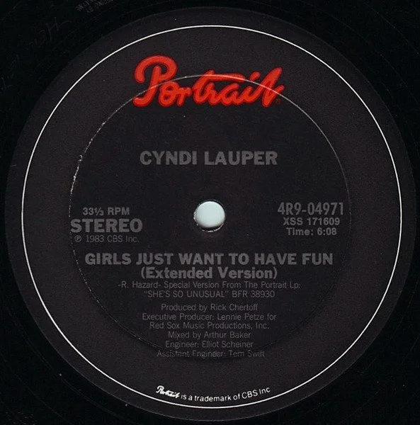Cyndi Lauper | Girls Just Want To Have Fun (Single/Promo) | Vinyl Record 12-inch (USED)