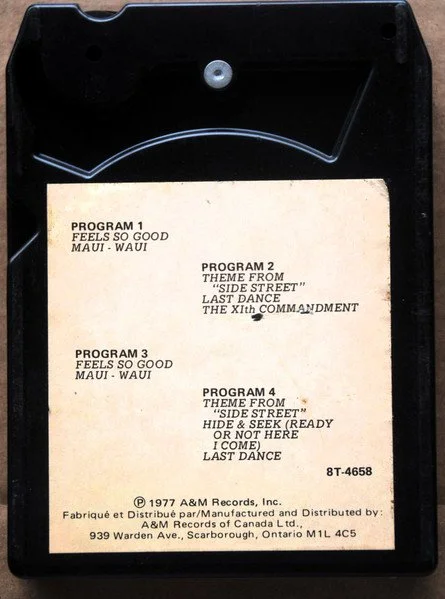Chuck Mangione Feels So Good 8 Track Back.jpg