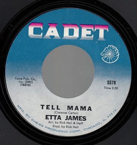 Etta James | Tell Mama / I'd Rather Go Blind | 7-inch Vinyl Record (USED)