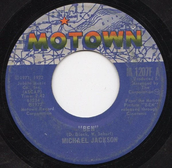 Michael Jackson | Ben | 7-inch Vinyl Record (USED)