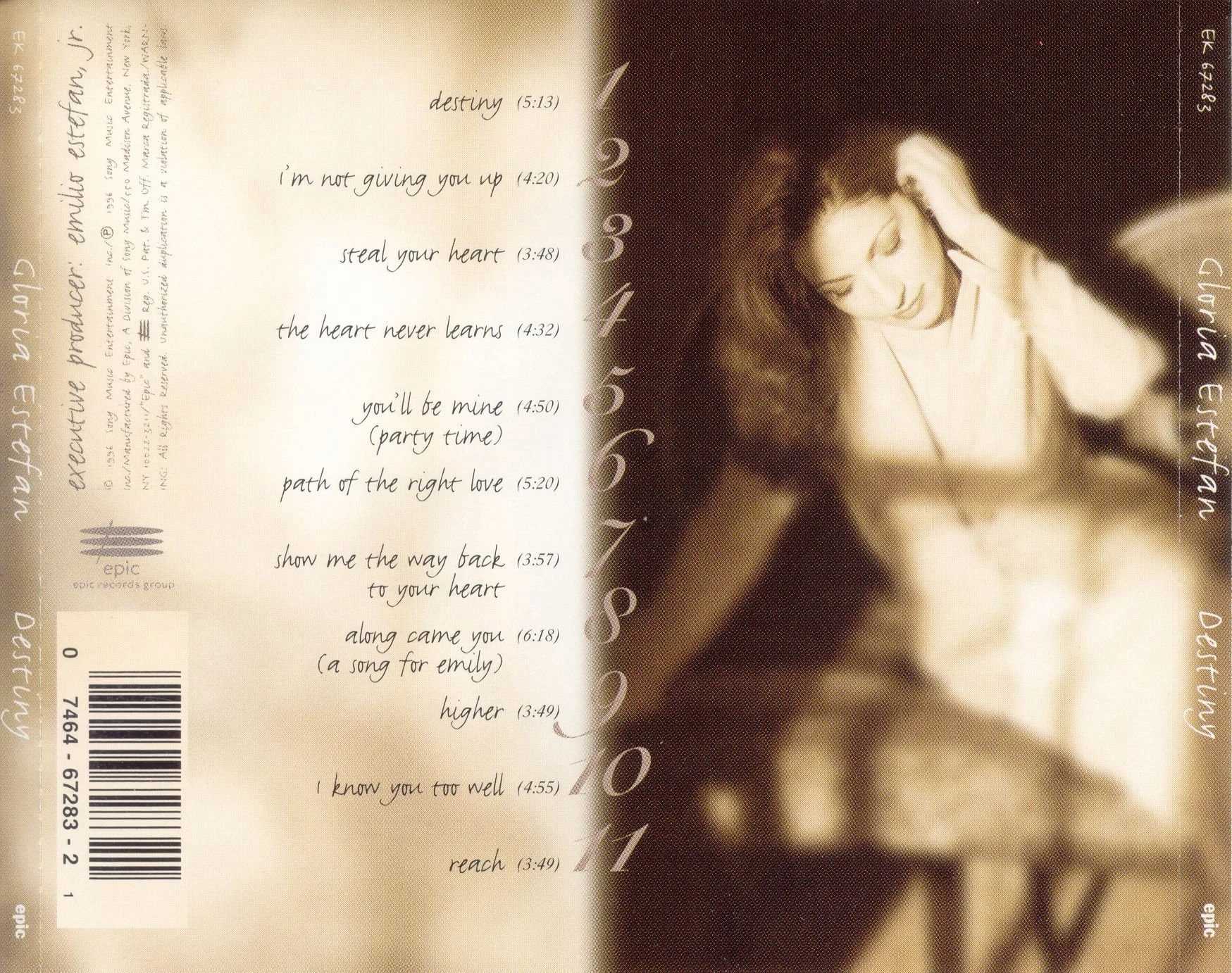 Gloria Estefan Destiny CD Back.jpg