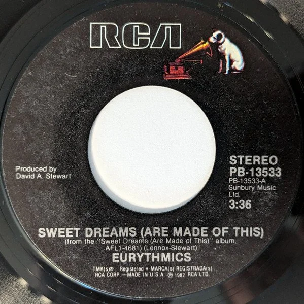 Eurythmics | Sweet Dreams (Are Made Of This) | 7-inch Vinyl Record (USED)