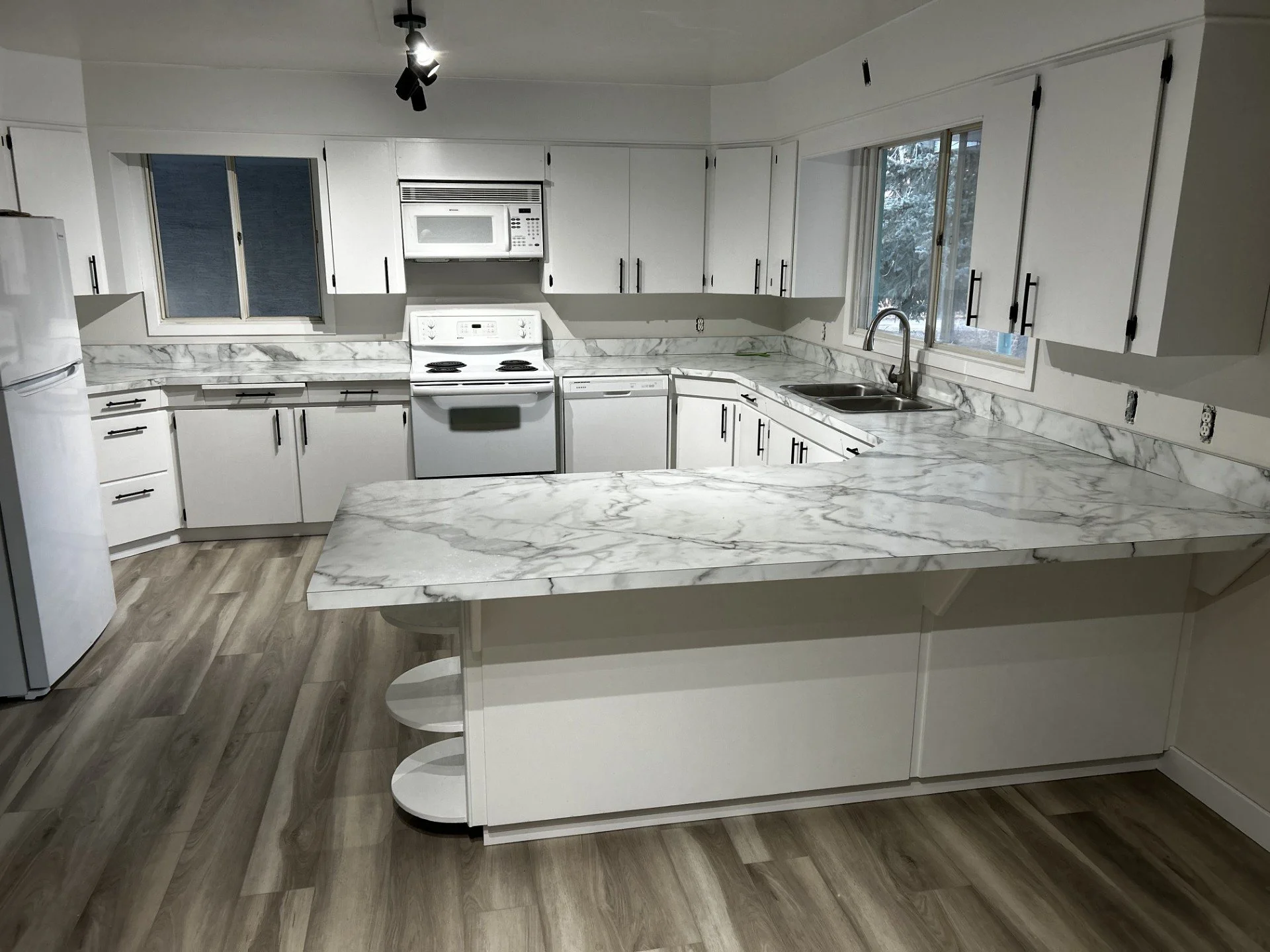 Kitchen after