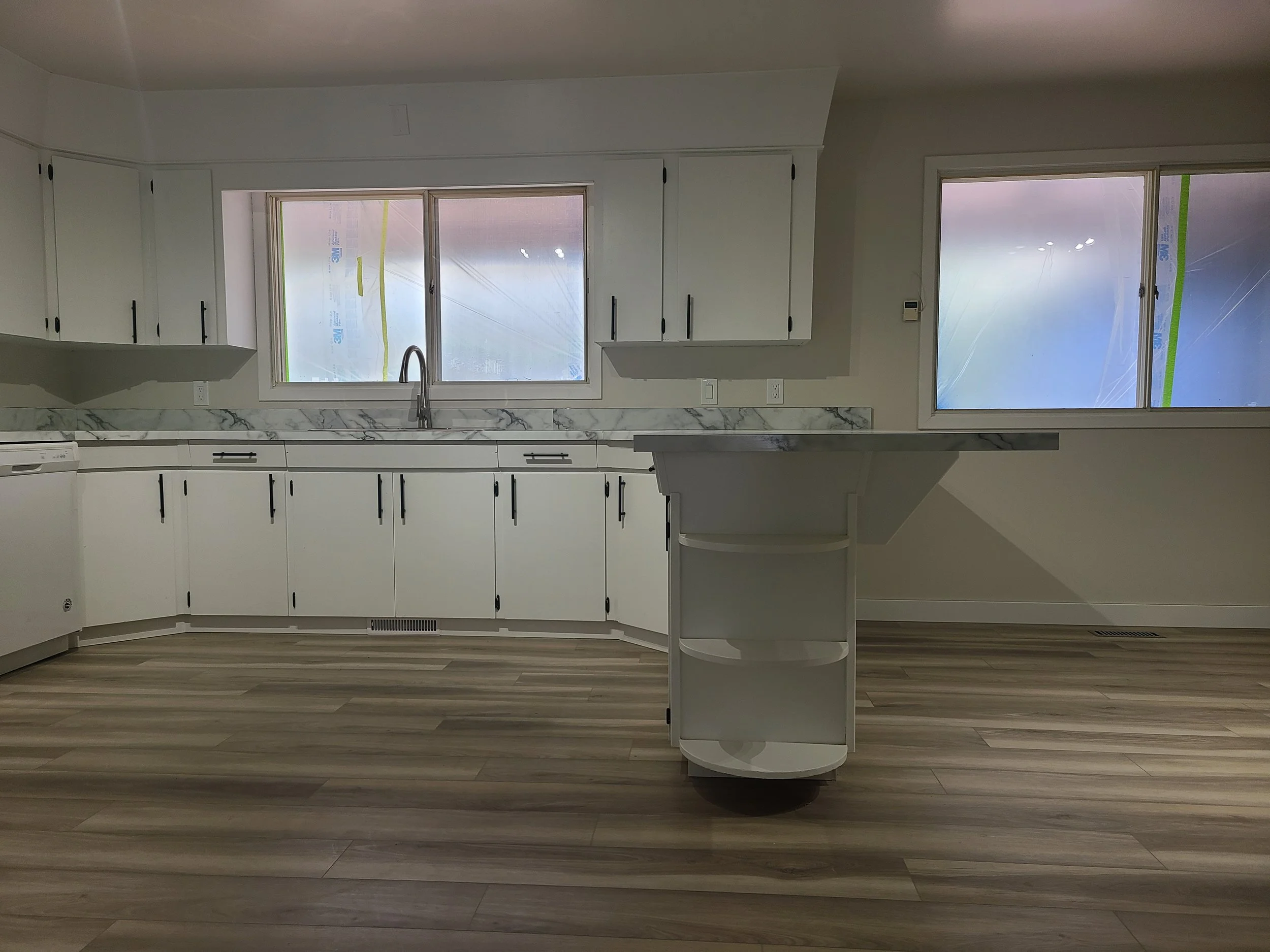 Kitchen after