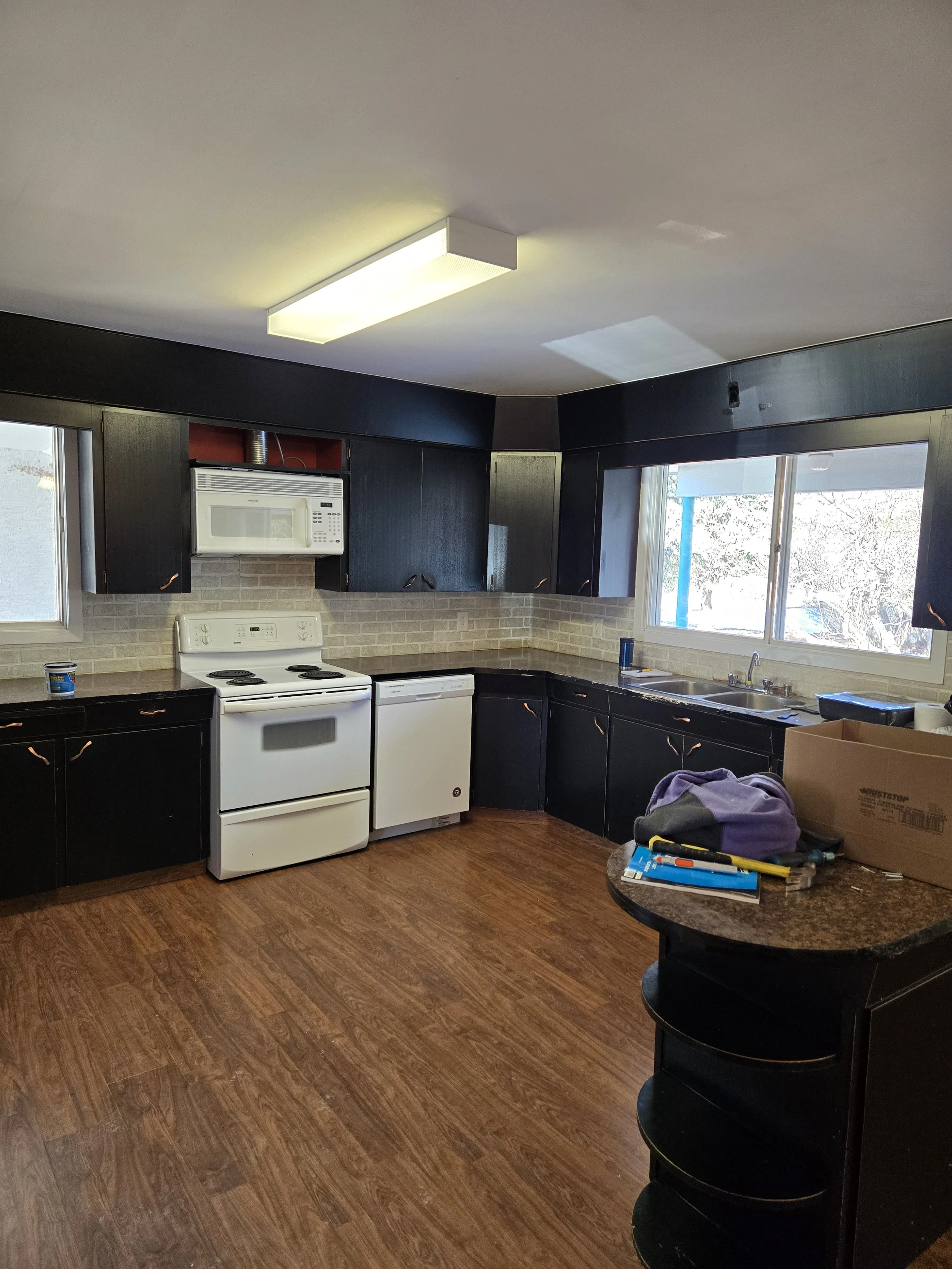 Kitchen before